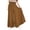 Coffee, variant on DuoJiaJ Women's Summer New Loose Large Elastic Waist Wide Leg Pants Large Swing Beach Casual Pants Women's Wide Leg Pants Black XXL