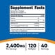 thumbnail image 2 of Suplemento Nutricost CLA (ácido linoleico conjugado) 2400 mg, 2 of 5