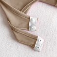 thumbnail image 4 of Fesfesfes Jumpsuit for Women Solid Color Turtleneck Long-Sleeved Skinny Slim Sexy Jumpsuit, 4 of 8