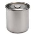 thumbnail image 4 of Cup  Titanium Cup Outdoor Portable Mug Camping Picnic Water Cup With Foldable Handle 300ml / 400ml / 450ml / 750ml, 4 of 7