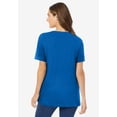 thumbnail image 2 of Woman Within Plus Size Perfect Crewneck Tunic, 2 of 6