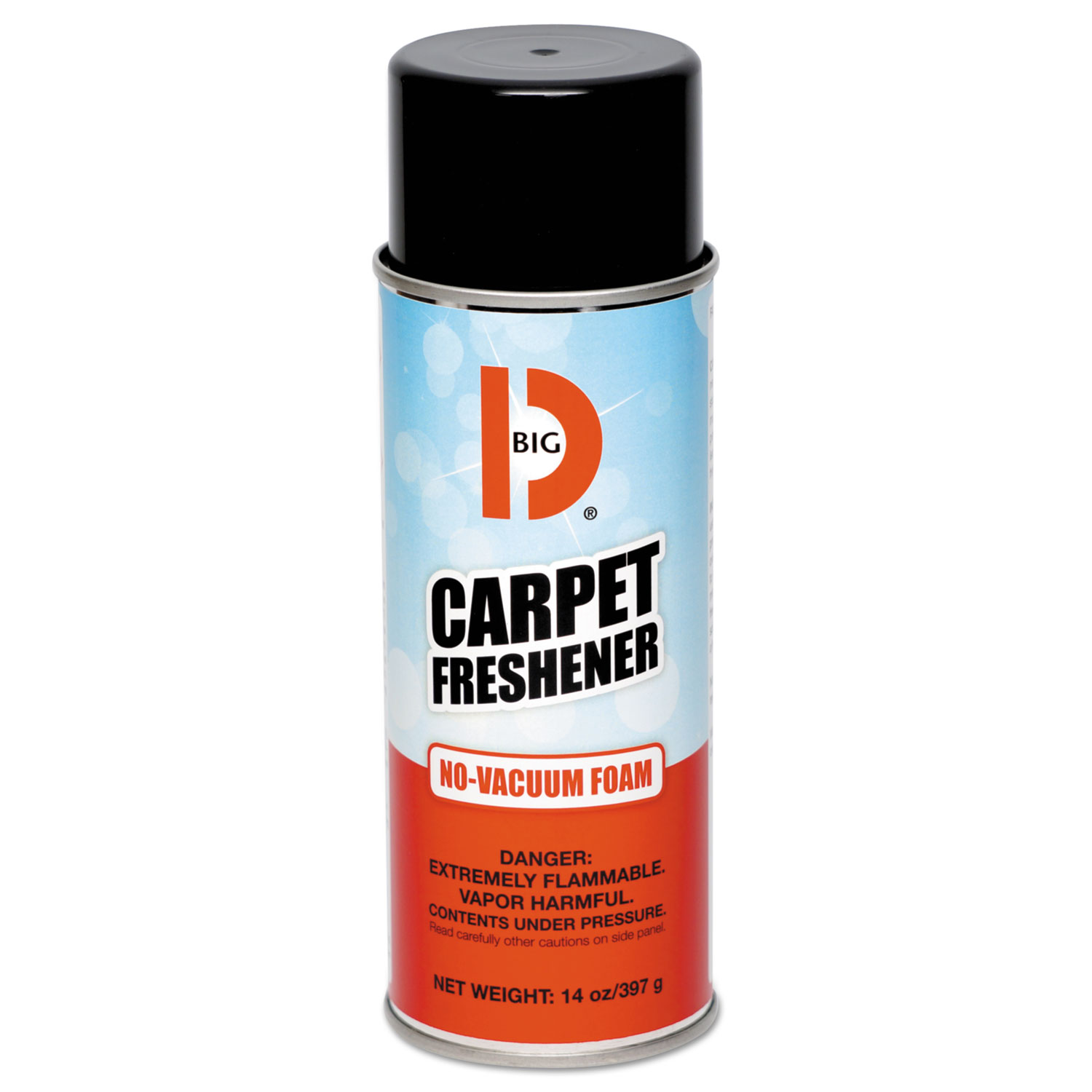 NoVacuum Carpet Freshener, Fresh Scent, 14 oz Aerosol, 12/Carton