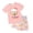 Light Pink, variant on Duqingm Summer Girls Girls 2 Piece Outfits Little Girls Clothes T-shirt Shorts with Cute Summer Girl Clothes Set Light Pink,6-7 Years