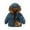 Blue, variant on Toddler Winter Bear Ears Hooded Coat, Down Padded Jacket, Warm Outwear with Pockets, 1-6Y