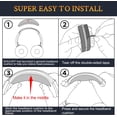 thumbnail image 5 of SOULWIT Replacement Headband Pad Kit for Sony WH-CH520(Do Not Fit WH-CH510), Headstrap for WHCH520 Headphones, Easy DIY Installation - Grey, 5 of 5