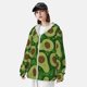 thumbnail image 3 of Balery Big Colorful Avocados Sudadera ligera de manga larga con capucha y protección solar UPF 50+ para hombre y mujer, ideal para pesca y running-Medium, 3 of 7
