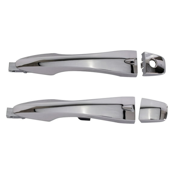 TRQ Left & Right Exterior Door Handle Set For 2013-2018 Nissan Altima Pathfinder DHA31330