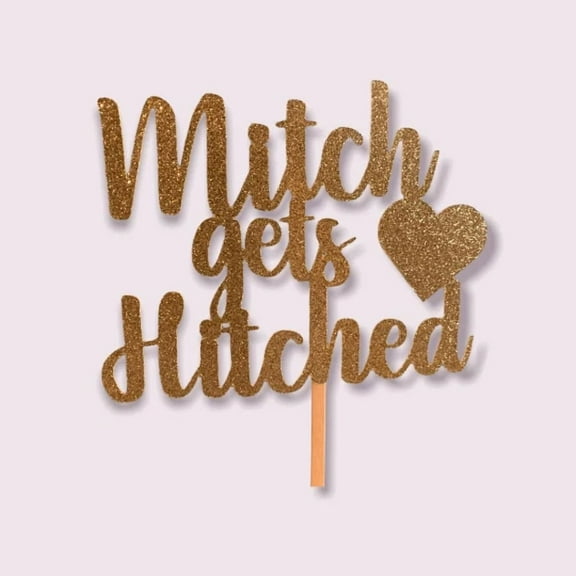 Bridal Shower Cake Topper