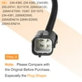 thumbnail image 3 of Unique Bargains 1pcs Downstream Rear Oxygen Sensor for Nissan Altima 2007-2013 234-4380 250-24741 SU11516, 3 of 7
