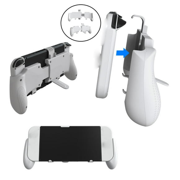 Estuche portátil, desmontable , Estuche Estuche telescópico a prueba de s Organizador de soportes para / OLED White Macarena Estuche protector de agarre