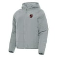thumbnail image 2 of Women's Antigua  Gray Boston College Eagles Universe Full-Zip Hooded Puffer Jacket, 2 of 3