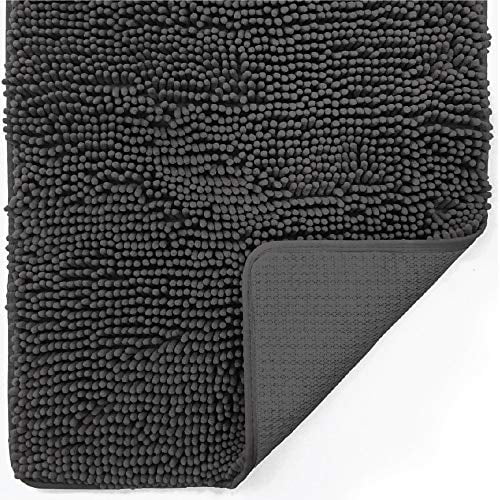 Gorilla Grip Original Indoor Durable Chenille Doormat, 60x36, Absorbent Machine Washable Inside