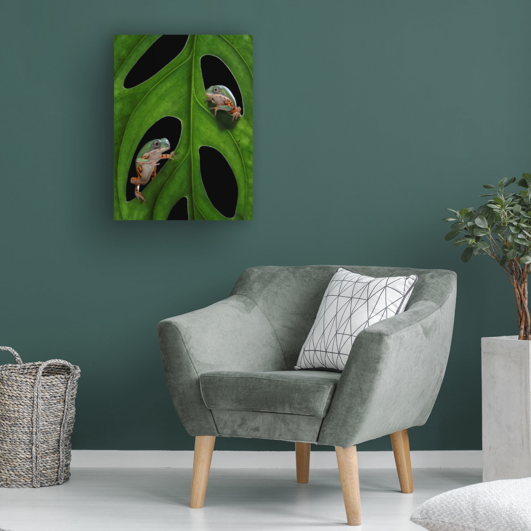 Trademark Fine Art Tantoyensen Hang out Canvas Wall Art