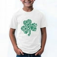 thumbnail image 4 of JIAYUE St Patricks Day For Kids Cartoon Print Short Sleeve Round Neck Pull-On Lightweight T Shirt Tops For Child Seasonal Comfortable Layering Shirts, 4 of 5