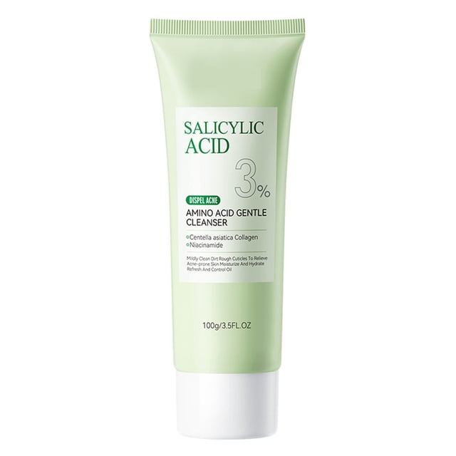Limpiador salicílico antiacné: suave y no irritante, protege la piel propensa al acné, hidrata Andoil