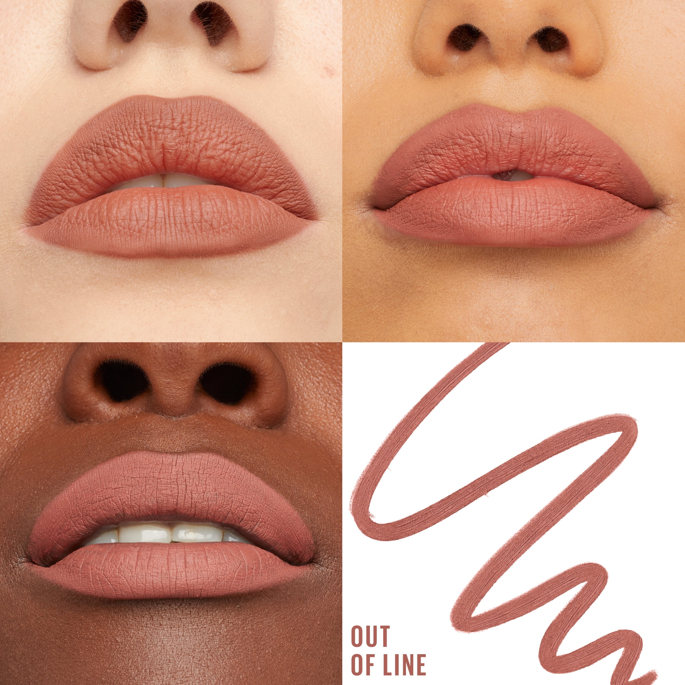 (2 pack) Maybelline Lifter Liner Lip Liner Makeup with Hyaluronic Acid, Out Of Line, 0.04 oz
