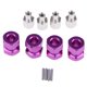 thumbnail image 1 of Adaptador combinador de cubo hexagonal de 12 mm y 15-25 mm para Wraith CC01 AXIAL SCX10 D90 AX10 de repuesto Púrpura -15mm, 1 of 9