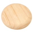 thumbnail image 3 of Vajilla Plato de postre redondo de madera macina Bandeja de aperitivos Plato para servir frutas secas, 3 of 11