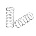 thumbnail image 1 of Resorte de acero en espiral comprimido extendido de 1x16x40mm, 10pcs, 1 of 3