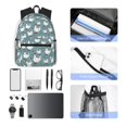 thumbnail image 4 of Disketp Funny Chicken Mochila Ligera Clásica con Múltiples Bolsillos, Mochila Casual para Hombre y Mujer, Ideal para Escuela, Trabajo y Viajes, 4 of 6