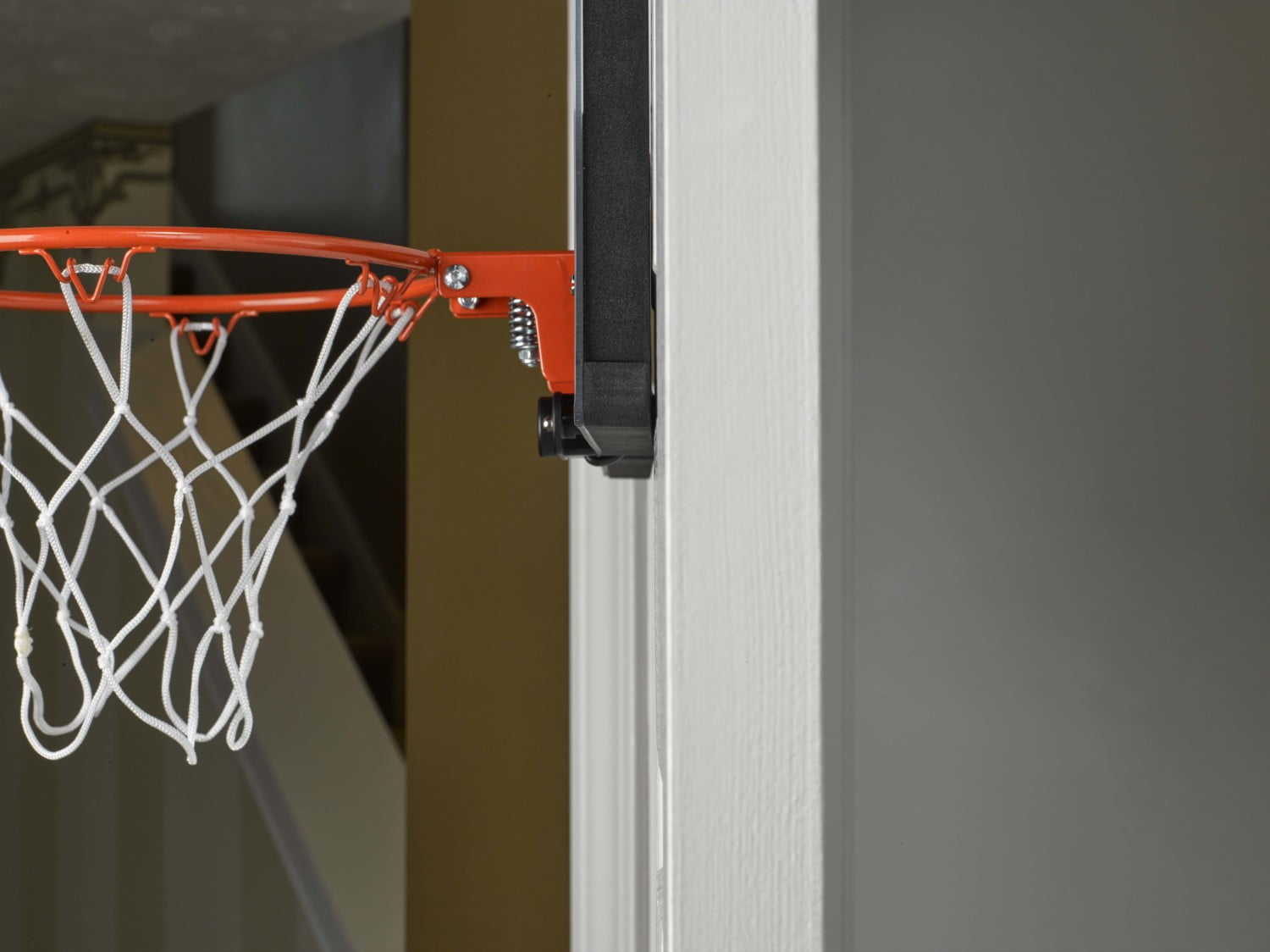 Silverback 23 In. LED Light-Up Over the Door Mini Basketball Hoop Includes Mini Basketball and Air Pump