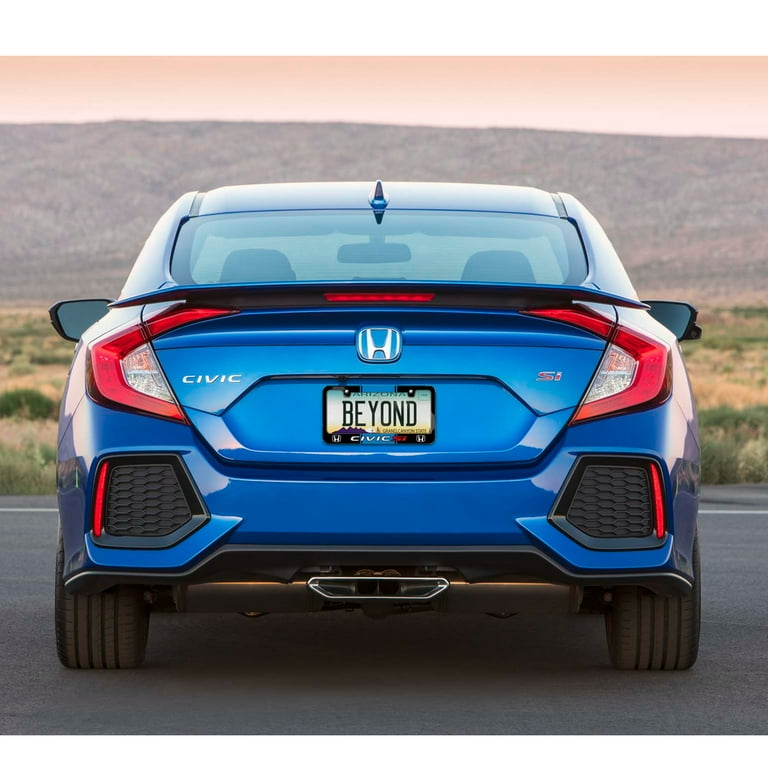 Glow In The Dark Honda Logo Stainless Steel License Plate Frame - Foto 9