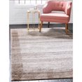 thumbnail image 1 of Unique Loom Tapis de Transition Beige Contemporain Del Mar Collection (7' 0 x 10' 0), 1 of 10
