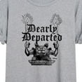 thumbnail image 3 of Disney - Haunted Mansion Parks Attraction - Dearly Departed - Women's Oversized T-Shirt, 3 of 5