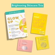 Patchology Glow Up Brightening Skincare Kit With Radiance Mask & Eye and Lip Gels
