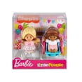 thumbnail image 6 of Fisher-Price Little People Barbie Party Figure Pack, 2 Characters for Toddlers, 6 of 6