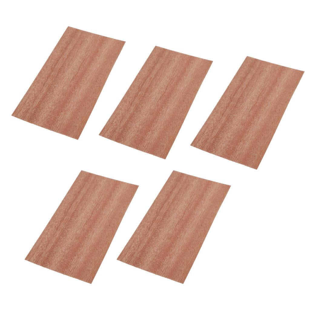 LeeQinersw 20x Guitar Wood Headplate Head Veneer Decoration Guitar Parts of