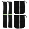 thumbnail image 1 of 1 Set Car Side Window Mirror And Windshield Wiper Covers Set Universal Snow Covers (Reflective style), 1 of 9