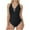 Black A, variant on Enjoytime one Piece Bathing Suit for Women Solid Coler Fashion High Cut Sexy Monokini Womens Swimsuits Tummy Control