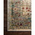 thumbnail image 3 of Loloi Isadora Oriental Sand / Steel Area Rug, 3 of 5