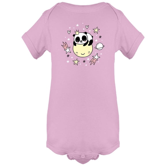 Panda On The Moon Bodysuit Infant -Image by Shutterstock, 24 Months