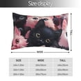 thumbnail image 2 of Honeii Cute Kittens Group Portrait Print Pillow Cases,Plush Throw Pillow Covers,Decorative Pillowcase for Sofa, Couch, Living Room-20"x30", 2 of 6