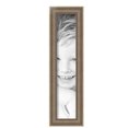 thumbnail image 2 of ArtToFrames 4" x 20" Aged White Gold Picture Frame, 4x20 inch Silver Wood Poster Frame (WOM-2036), 2 Pack, 2 of 6