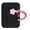 Black, variant on Water-Resistant Floral Tablet Bag Ergonomic Handle Protective Cover For Daily Commute Work Study Accessories