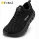 thumbnail image 2 of FitVille zapatos de caja de punta ancha para hombre, zapatillas acolchadas bien, Extra anchas, antideslizantes, anchas, ligeras, transpirables, para correr, 2 of 5