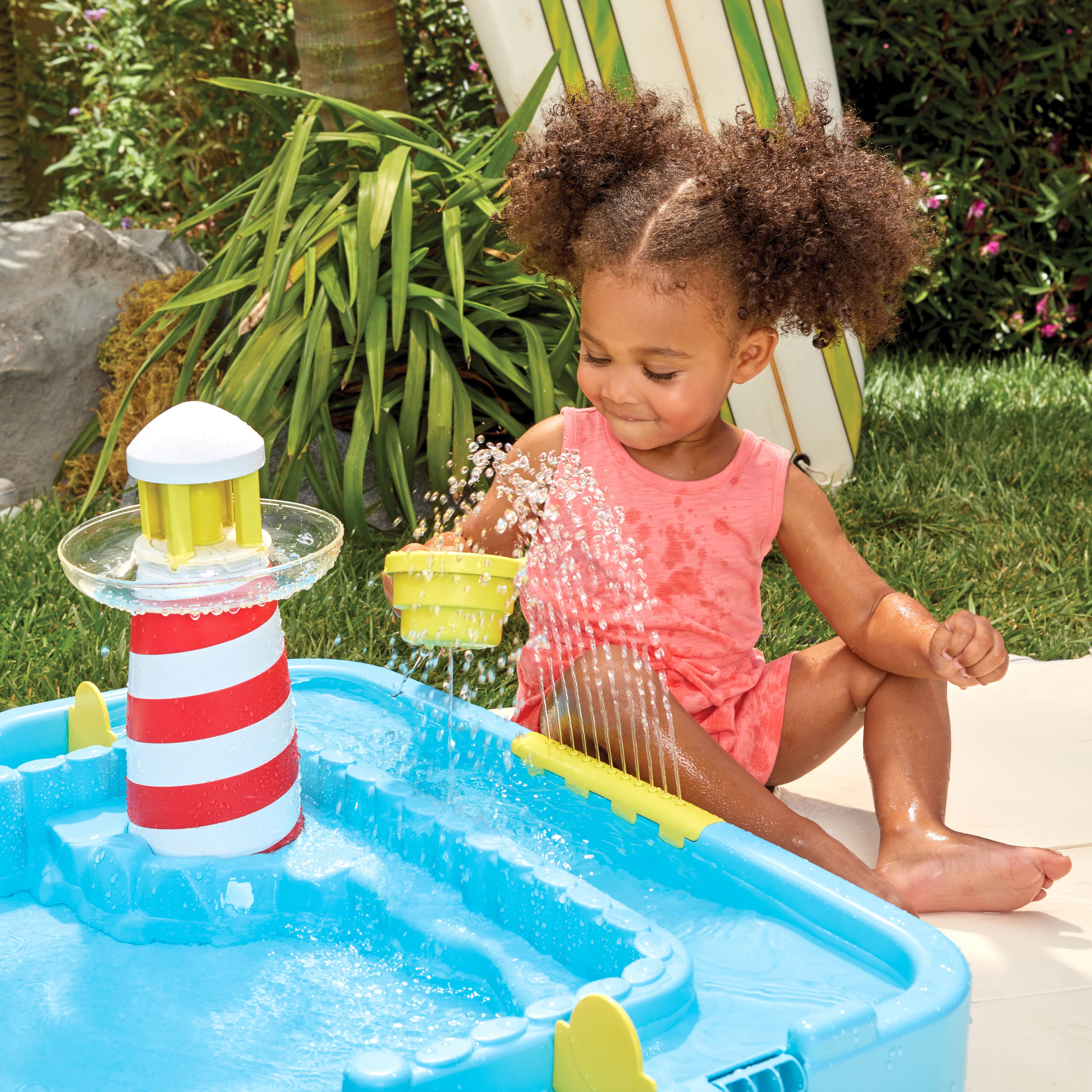 Little Tikes Splash Beach Water Table Splash Pad for Kids, Boys, Girls Ages 2+ Years - image 4 of 7