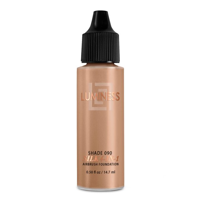 Sombra para aerógrafo 4 en 1 Foundation Luminess Silk 090, 15 ml