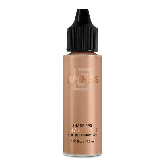 Sombra para aerógrafo 4 en 1 Foundation Luminess Silk 090, 15 ml
