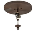 thumbnail image 2 of Meyda Tiffany 189636 Simple Mission 2 Light 13" Wide Semi-Flush Ceiling Fixture - Rust /, 2 of 7