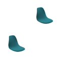 thumbnail image 4 of Bewildely Shell Chair Seat Cover Conferences Hotel Anti-Dust Room Slipcover  Dining azul 2piezas, 4 of 6