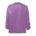 thumbnail image 5 of QHFBli Women Sequin Jacket Glitter Sparkle Open Front Casual Long Sleeve Blazer Coat, 5 of 9