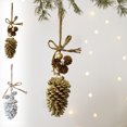 thumbnail image 1 of Decoración Navideña onlyliua Piña Grande Cuerda Rústica Colgante, 1 of 6