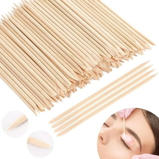 Wooden Wax Sticks - Eyebrow, Lip, Nose Small Waxing Applicator