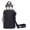 Black, variant on UDIYO 2L/2000ml Travel Stainless Steel Tea Water Bottle Carrier Insulated Bag Holder