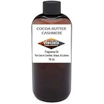 Cocoa Butter Cashmere Fragrance Oil 16 oz Bottle for Candle Making, Soap Making, Tart Making, Room Sprays, Lotions, Car Fresheners, Slime, Bath Bombs, Warmers