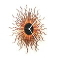 thumbnail image 4 of ardeola - Medusa Copper - 23.5 in Analog Wall Clock, Vintage Chic, Modern Wall Decor, 4 of 13